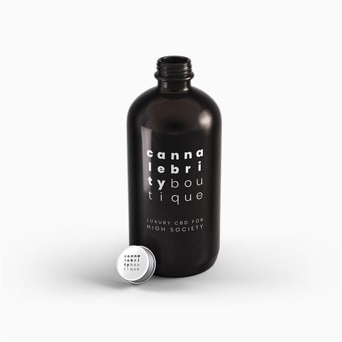 Cannalebrity Boutique black bottle