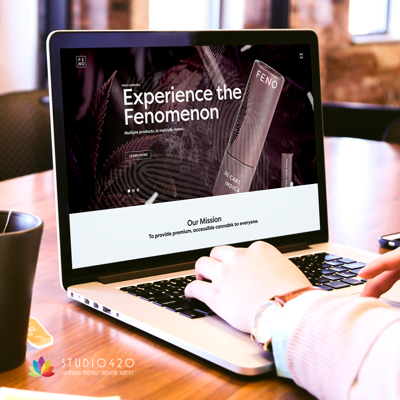 Studio 420 Launches New Website For Feno Cannabis