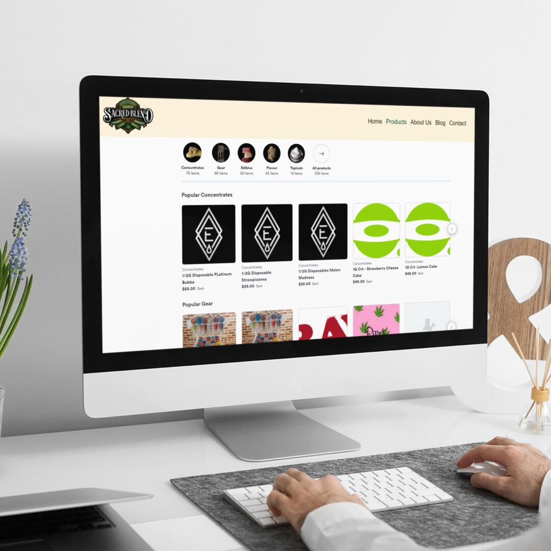 The Sacred Blend Dispensary Products