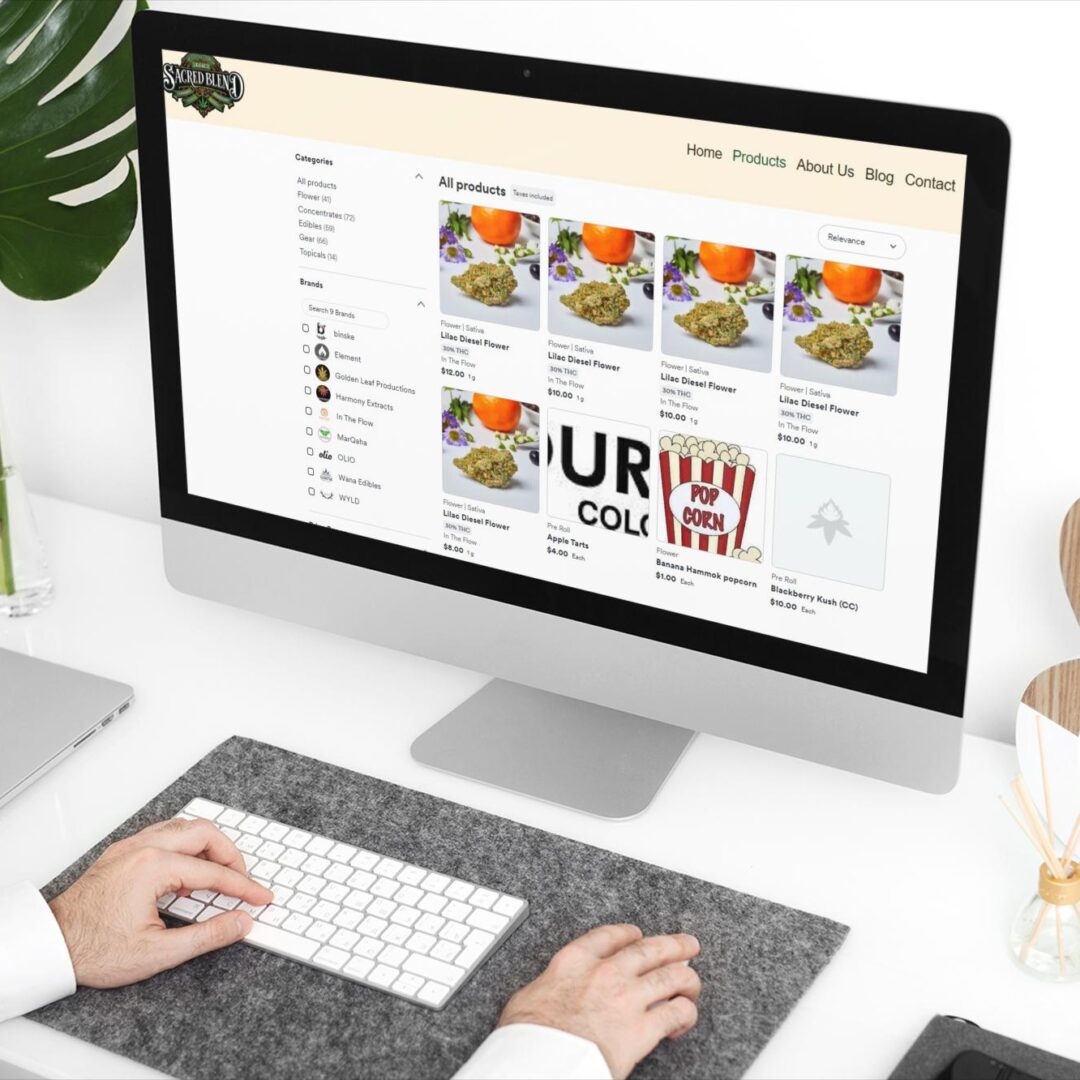 The Sacred Blend Dispensary Products